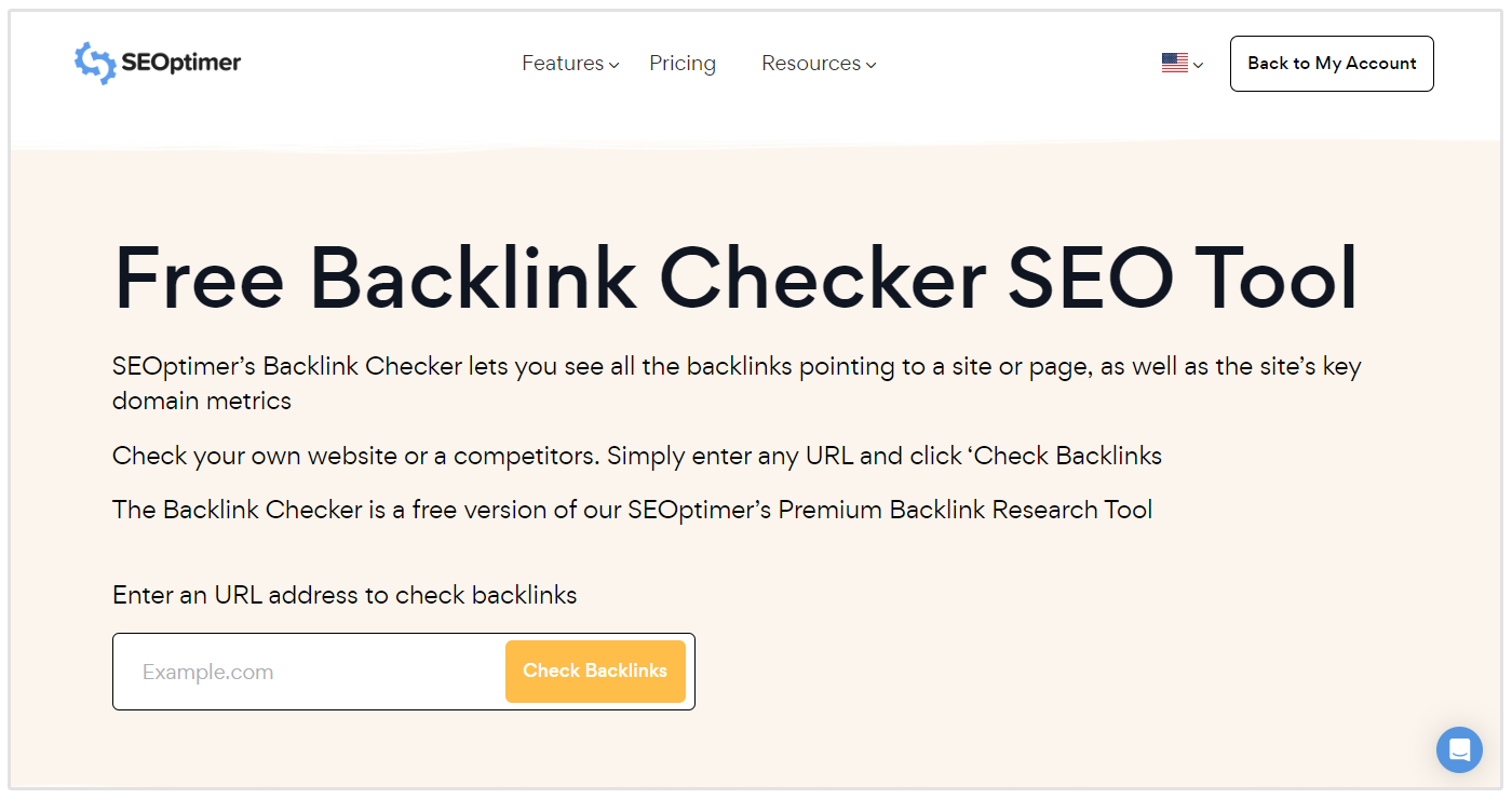 Herramienta de verificación de [backlinks]